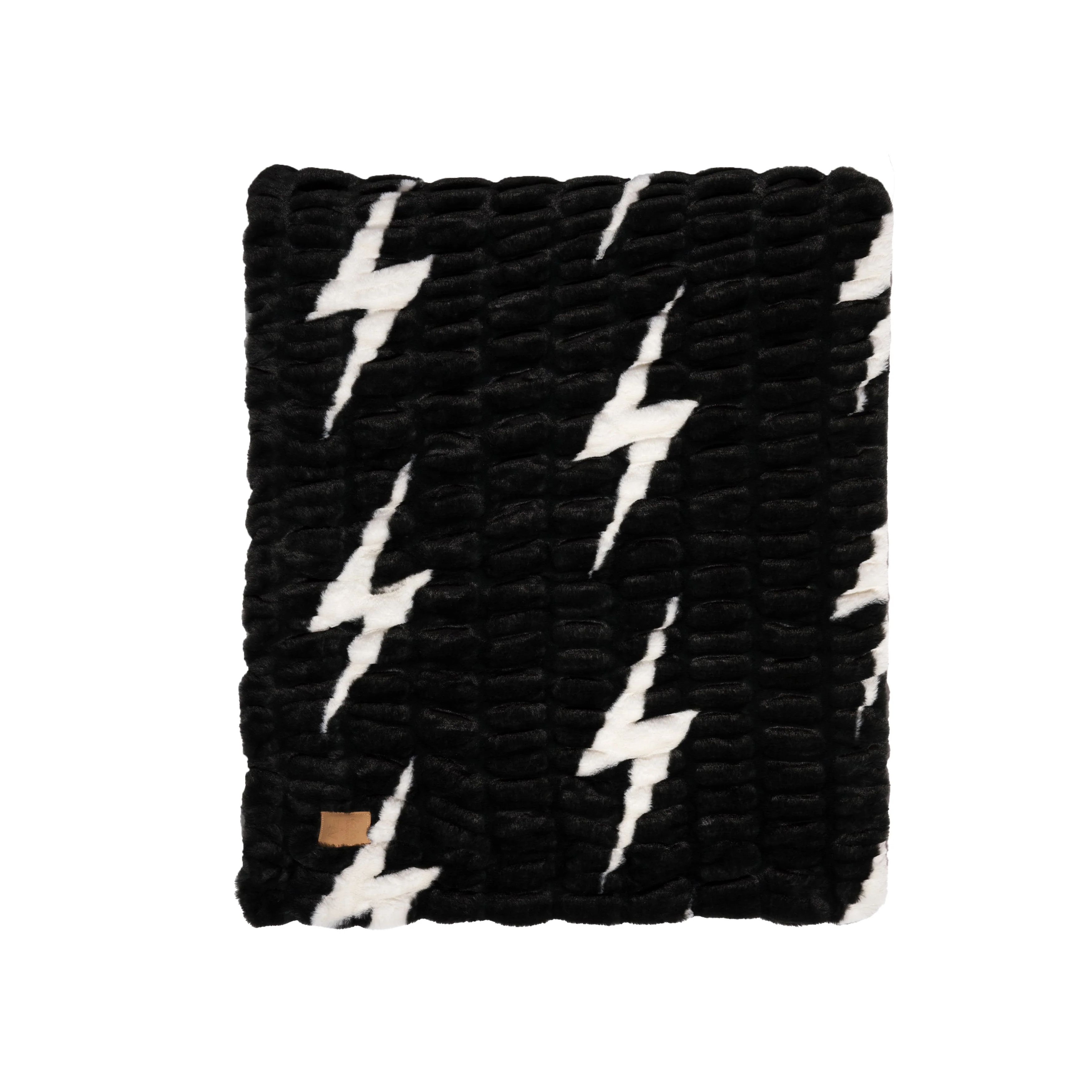 Image of Aviator Nation x Lola Blanket - Black // White Bolt
