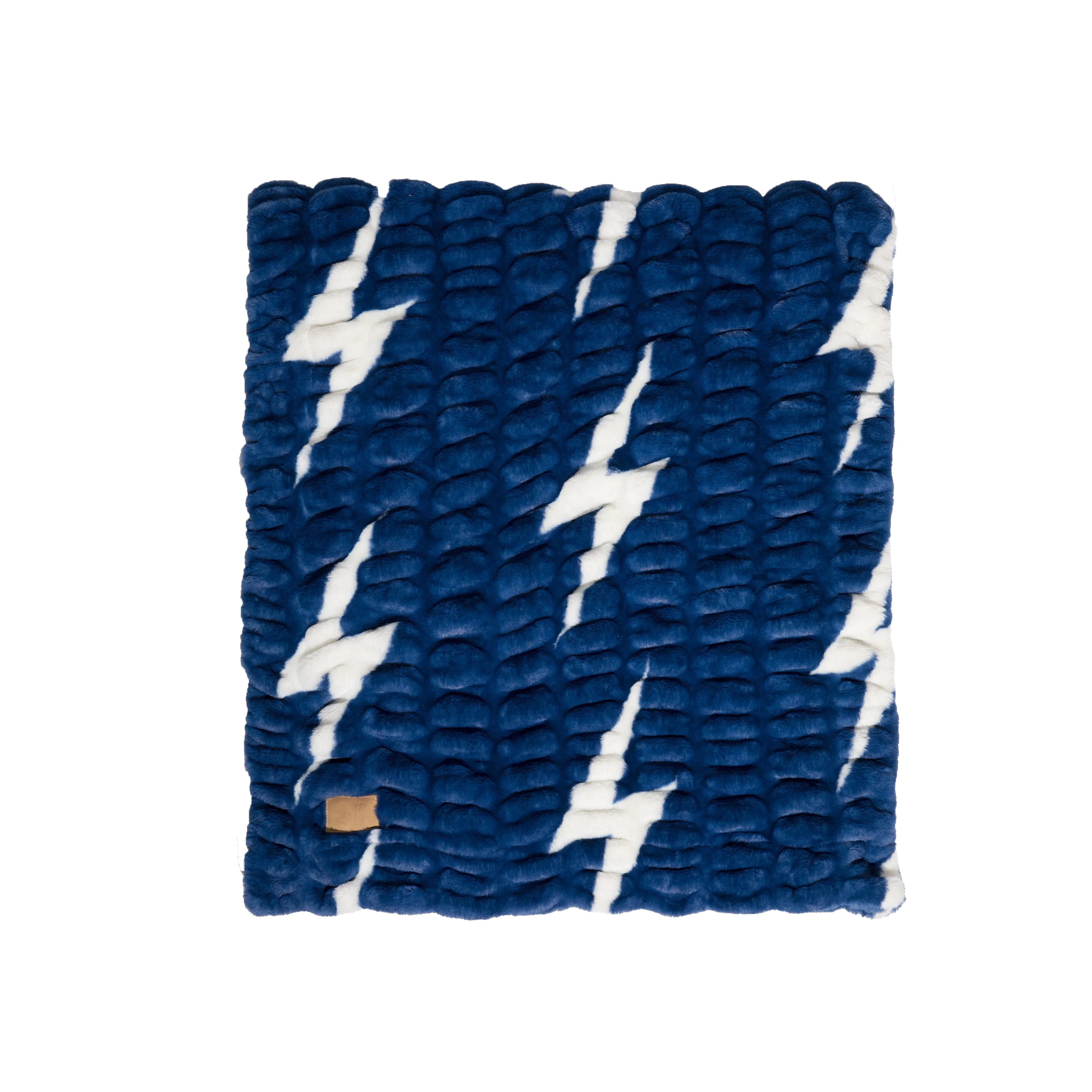 Image of Aviator Nation x Lola Blanket - Blue // White Bolt