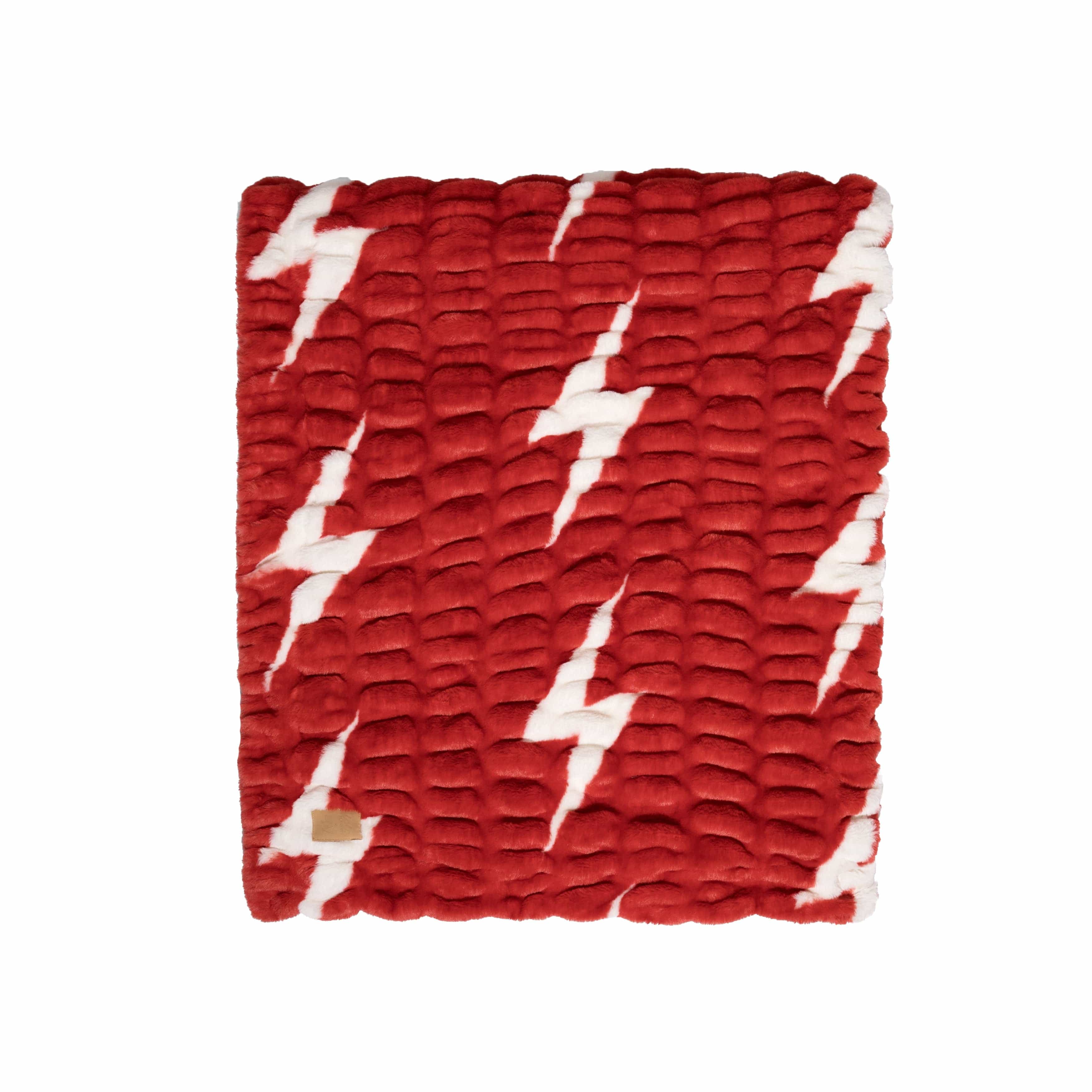 Image of Aviator Nation x Lola Blanket - Red // White Bolt
