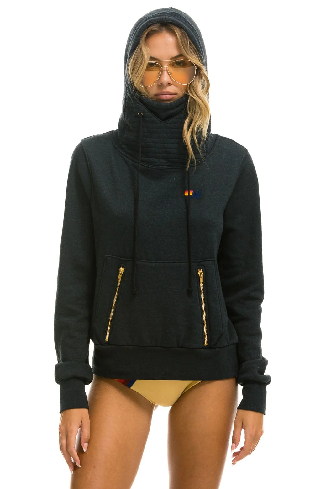 Image of NINJA PULLOVER HOODIE -CHARCOAL