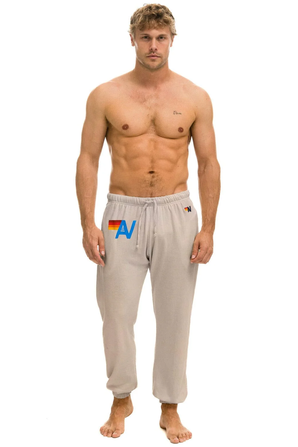 Image of LOGO SWEATPANTS - SAND