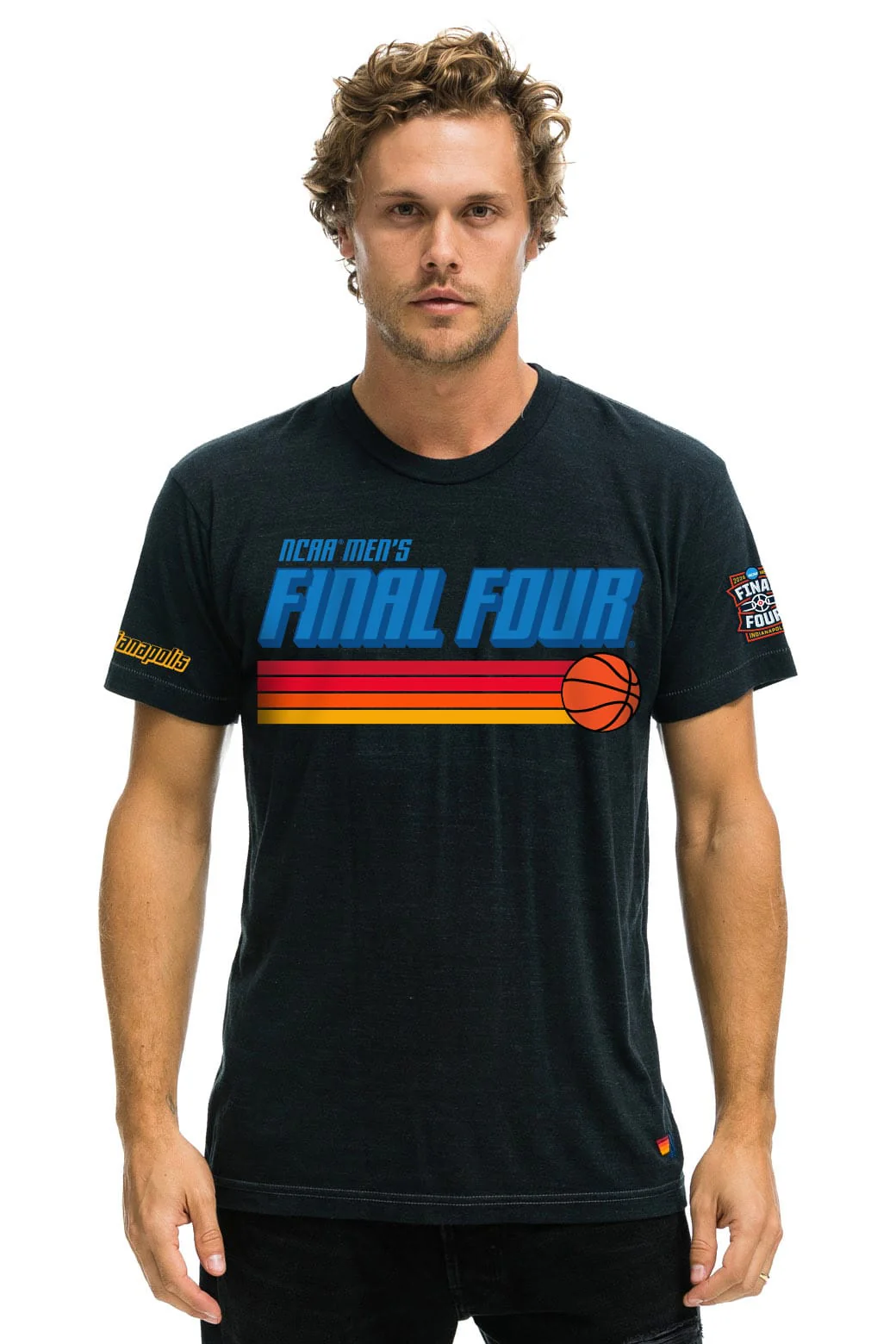 Image of FINAL FOUR 2026 CREW TEE SHIRT - CHARCOAL