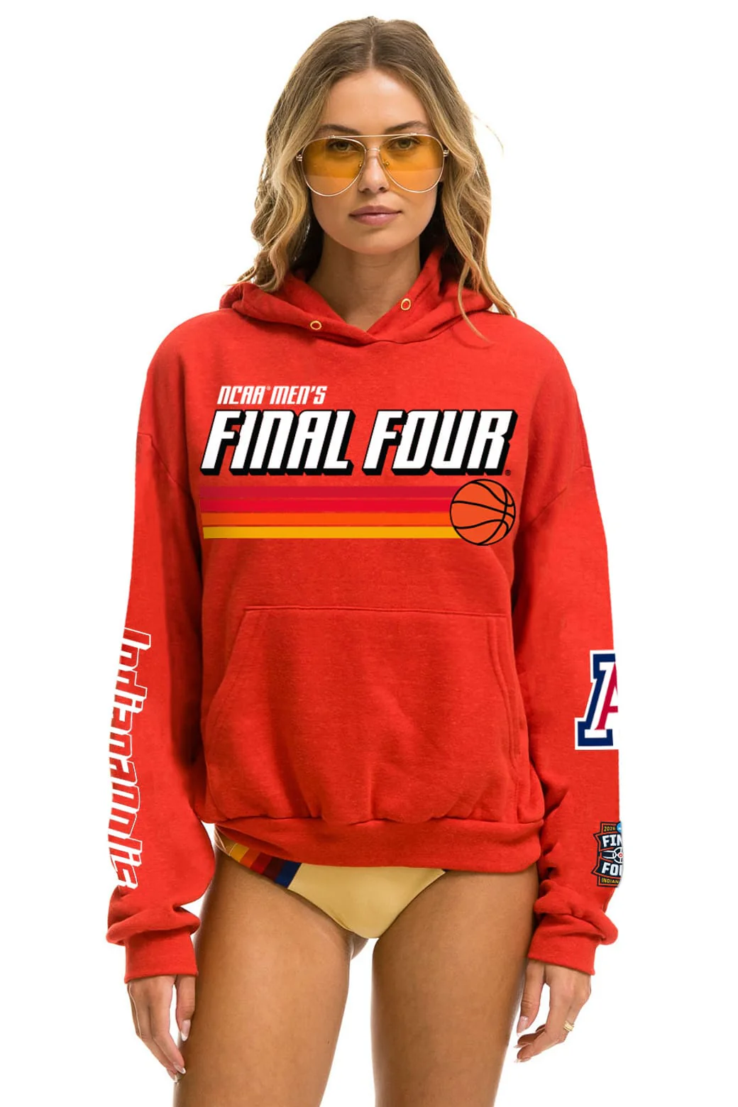 Image of ARIZONA WILDCATS FINAL FOUR 2026 PULLOVER HOODIE - RED