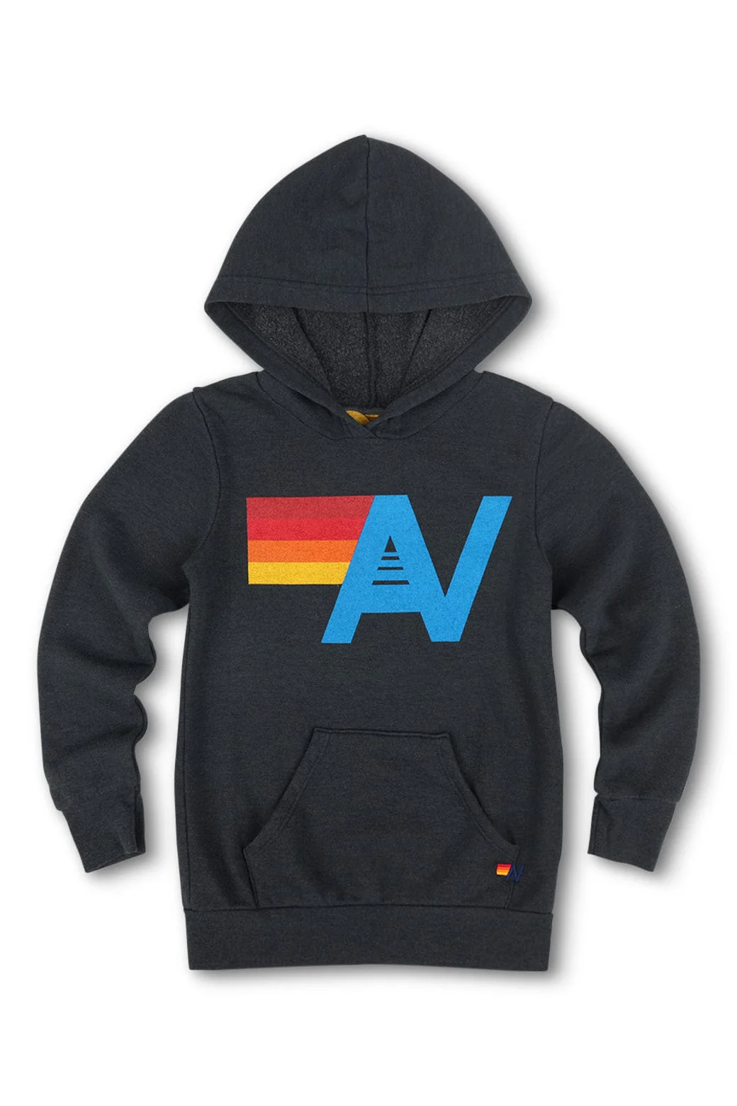 Image of KID'S LOGO  PULLOVER HOODIE - CHARCOAL