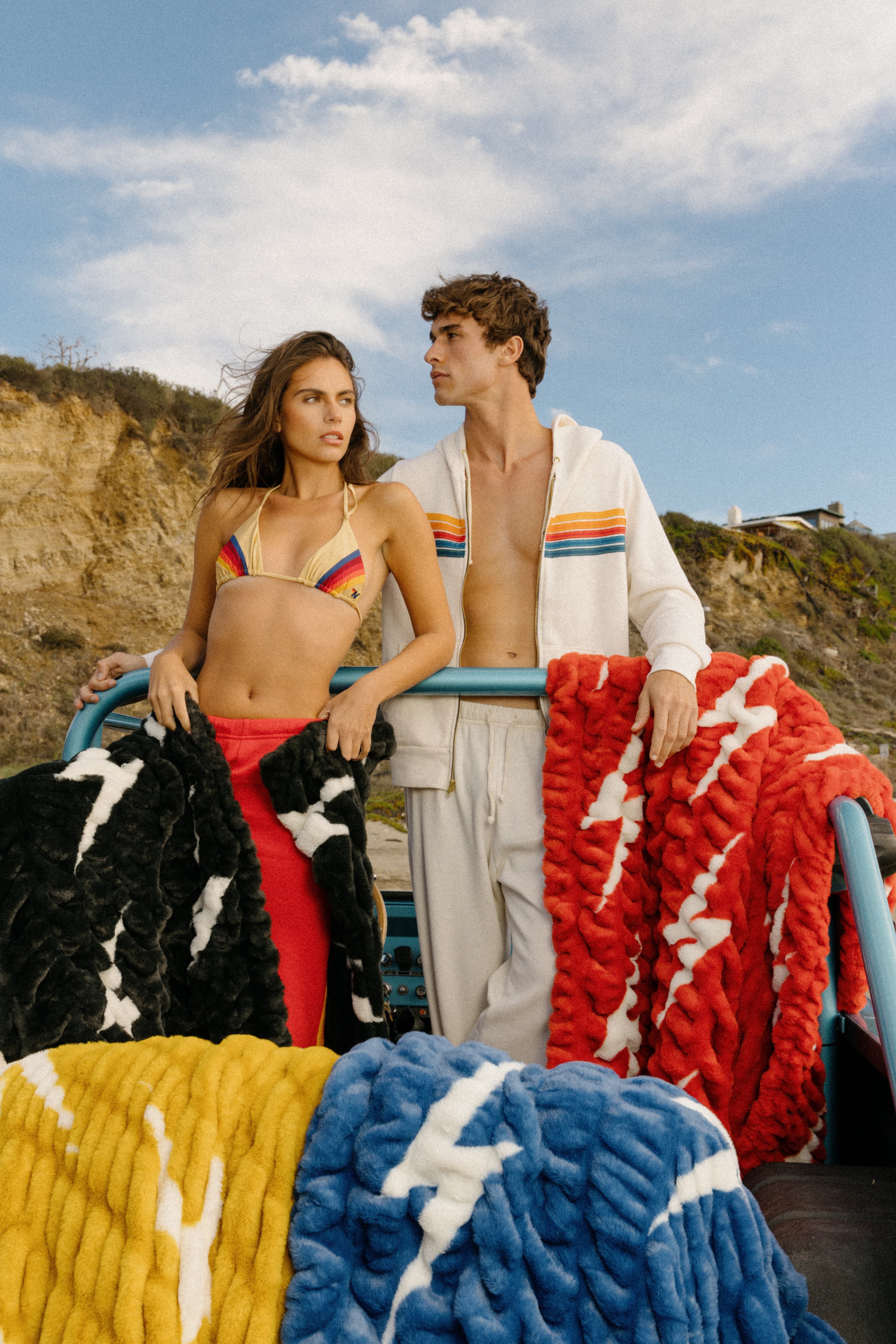 Aviator Nation × Lola Blanket — lifestyle