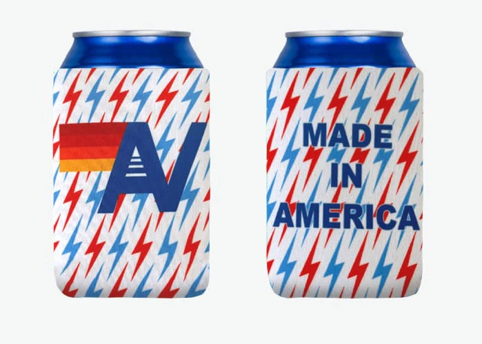 Aviator Nation Bolt Koozie — USA