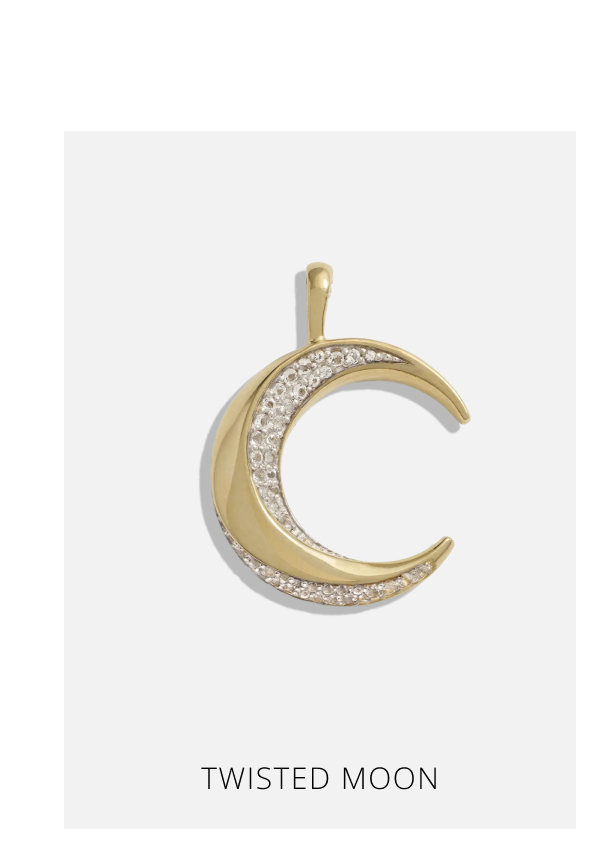 Twisted Moon Necklace