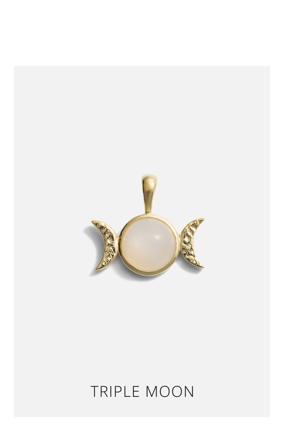 Triple Moon Necklace