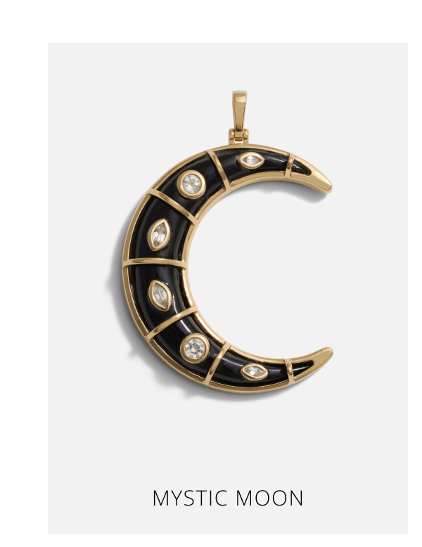 Mystic Moon Cord Charm Necklace