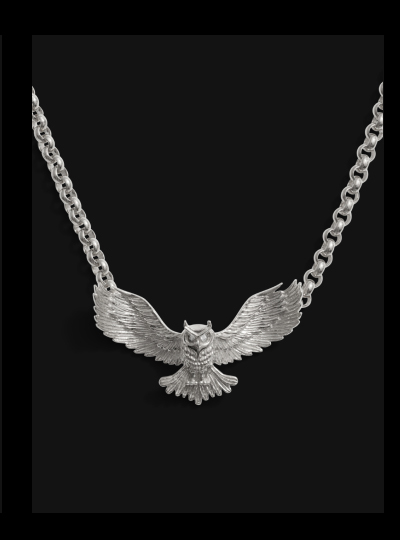 Great Horned Owl Necklace