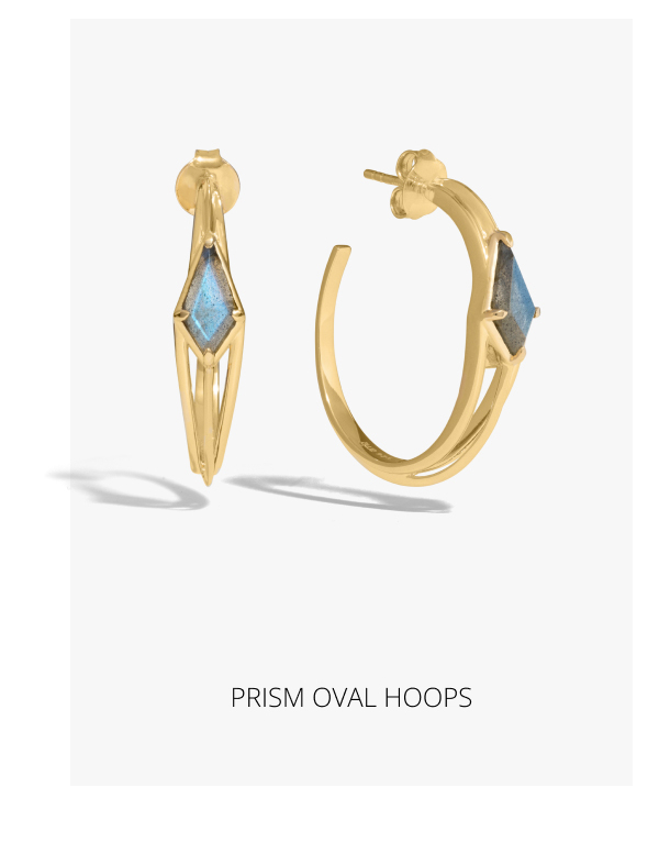 Prism Oval Hoops