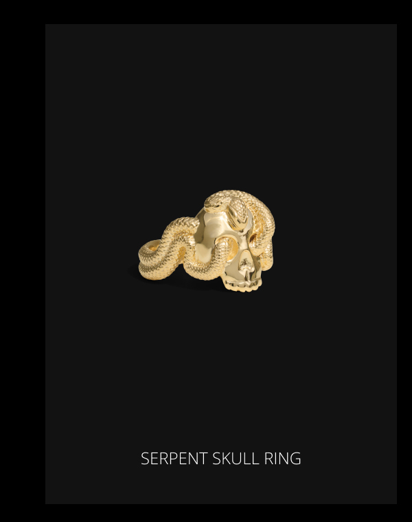 Serpent Skull Ring