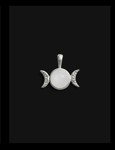 Mini Triple Moon Amulet