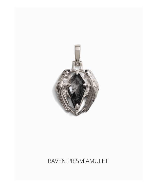Raven Prism Amulet