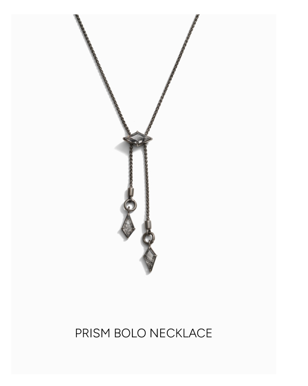 Prism Bolo Necklace