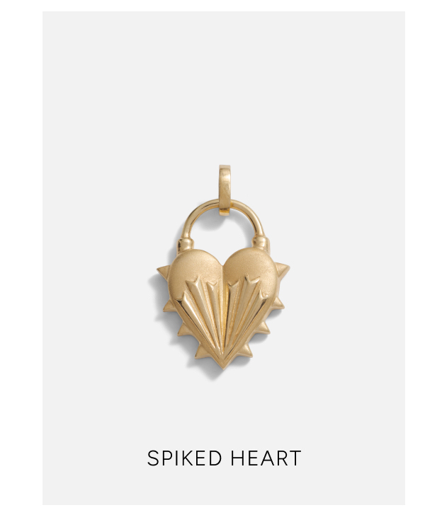 Spiked Heart Pendant