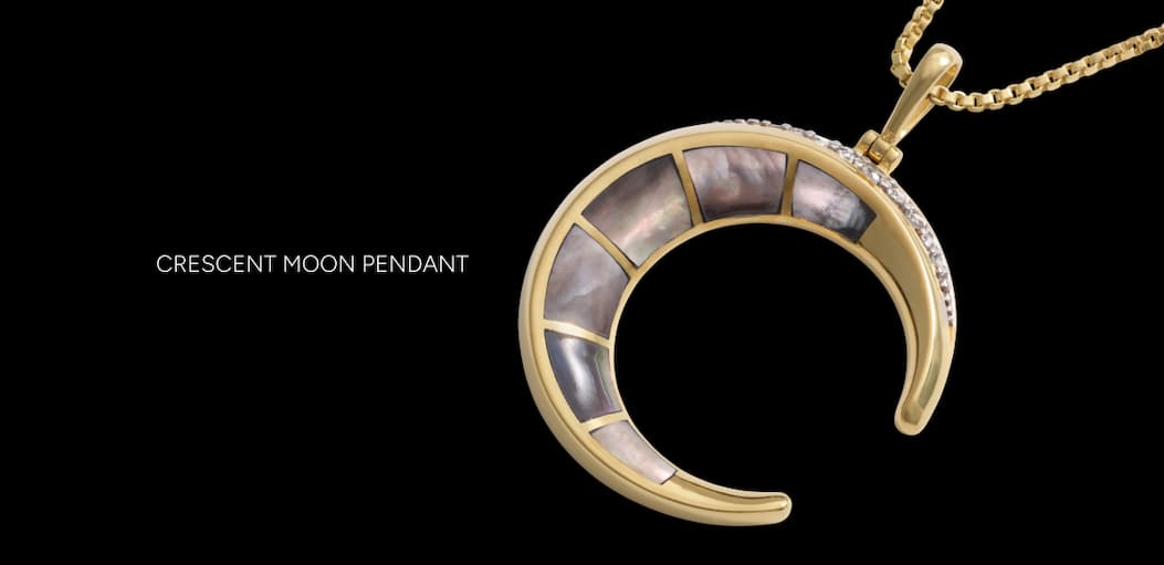 Crescent Moon Pendant