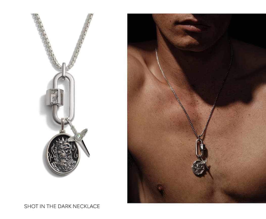 Shot in the Dark Charm Necklace