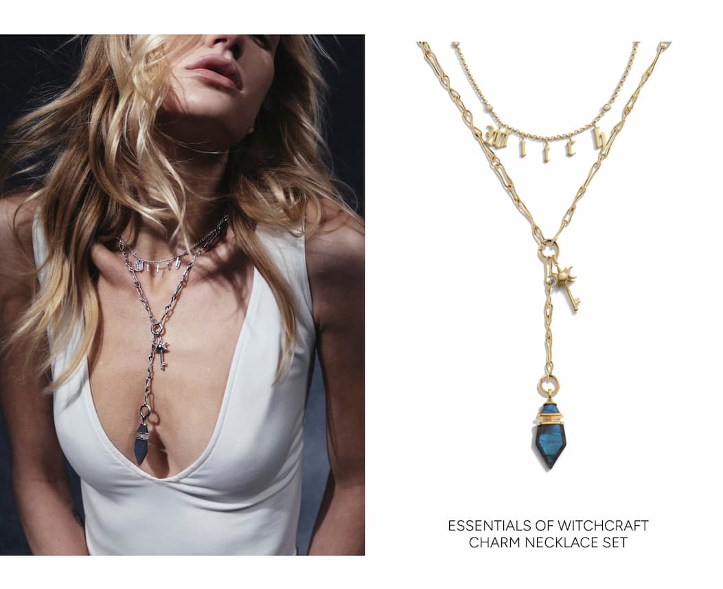 Essentials of Witchcraft Charm Necklace Set