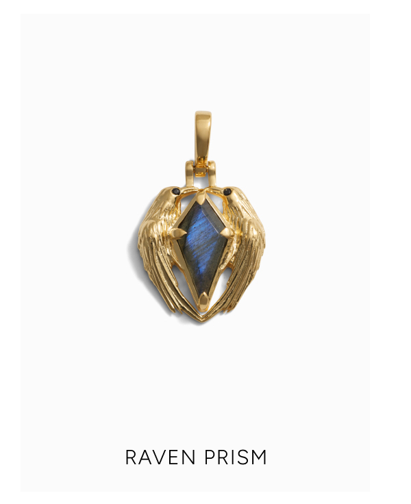 Raven Prism Amulet