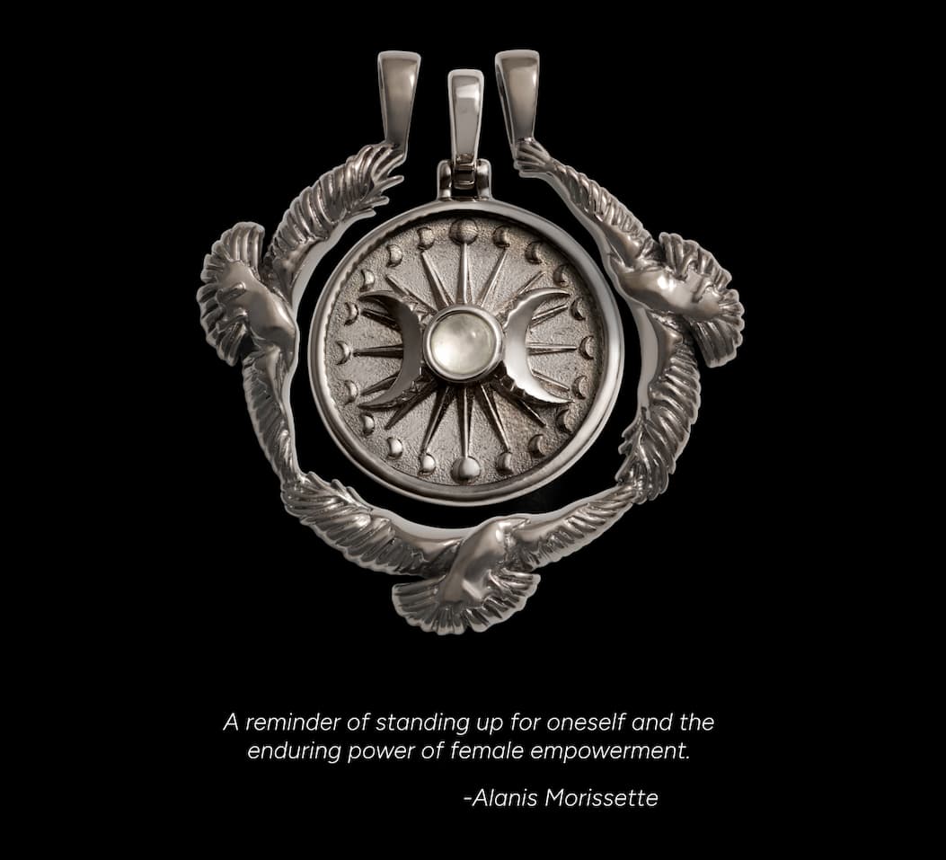 Crescent Moon Pendant