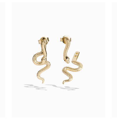 MYSTIC SERPENT CASCADE EARRINGS