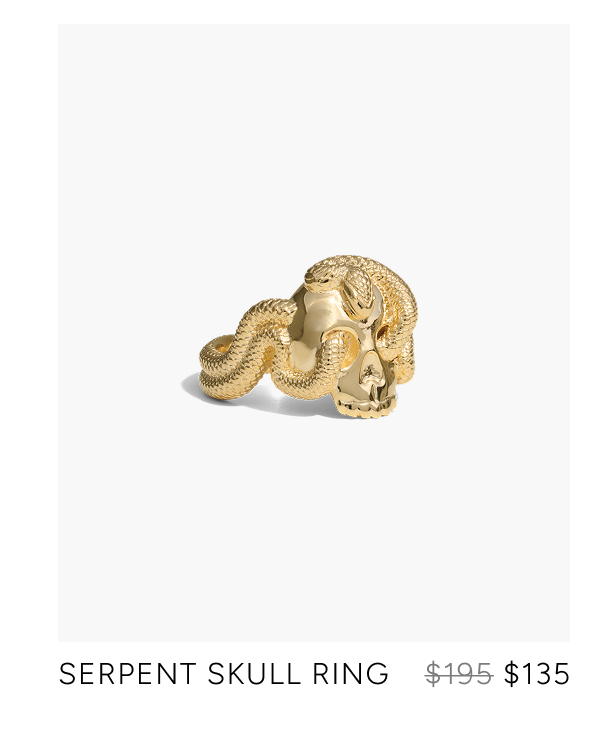 Serpent Skull Ring