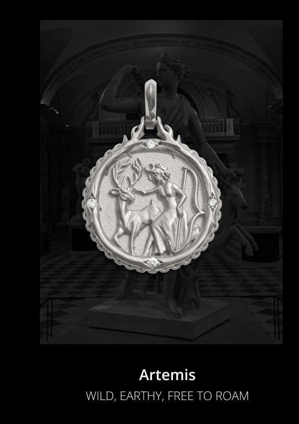Diamond Artemis Pendant