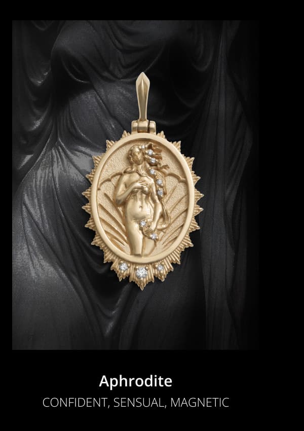 Diamond Aphrodite Pendant