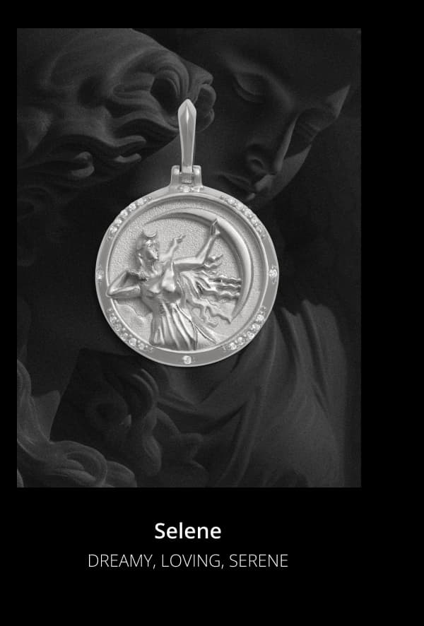 Diamond Selene Pendant