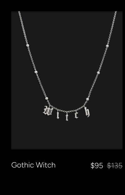 Gothic Witch Necklace