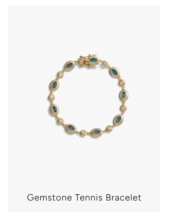 Gemstone Tennis Bracelet