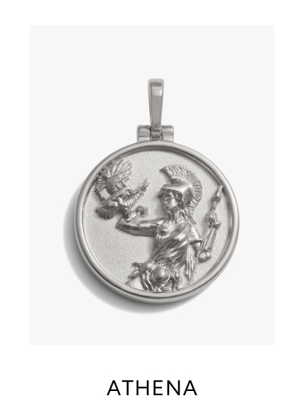 Athena - Goddess Pendant