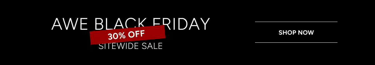Awe Logo - 30% Off Sitewide