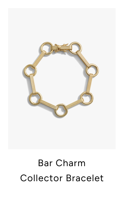 Bar Charm Collector Bracelet