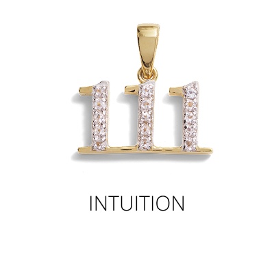 Angel Number Necklace - Intuition
