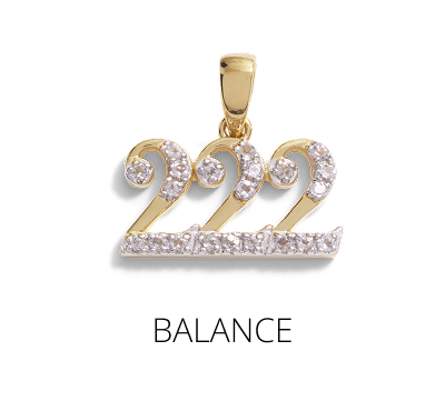 Angel Number Necklace - Balance