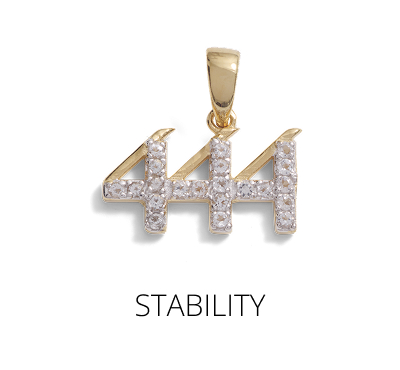 Angel Number Necklace - Stability