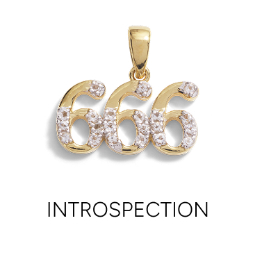 Angel Number Necklace - Instrospection