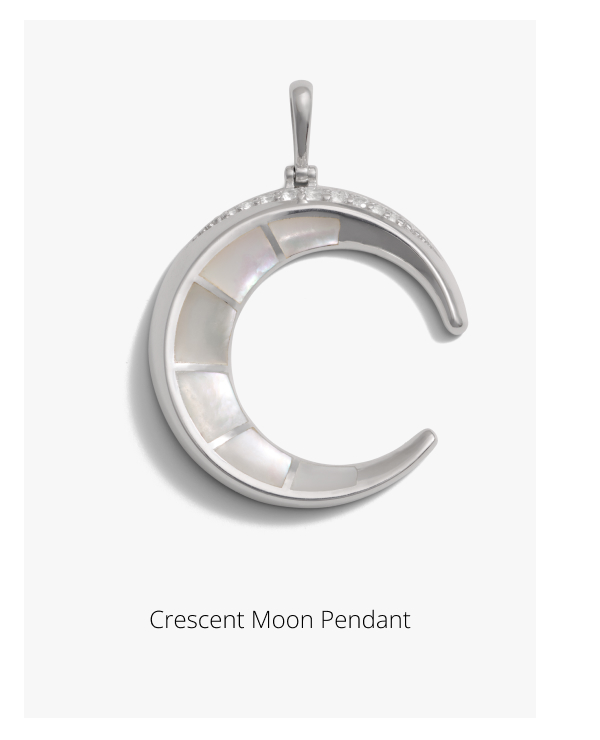 Crescent Moon Pendant
