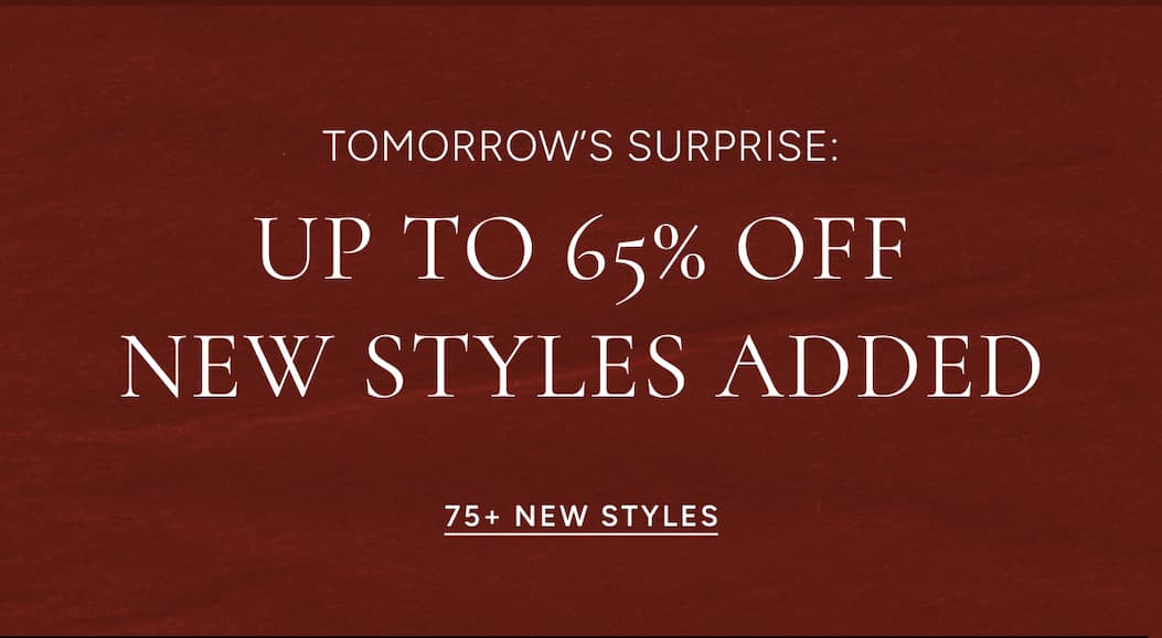 New Styles Added To Markdowns