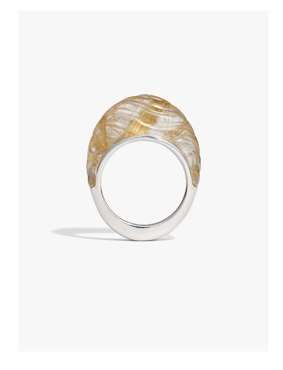 Carved Wave Ring
