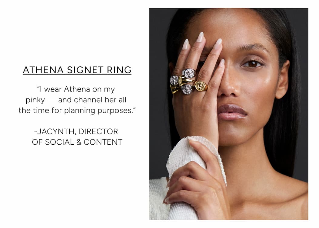 Athena Signet Ring