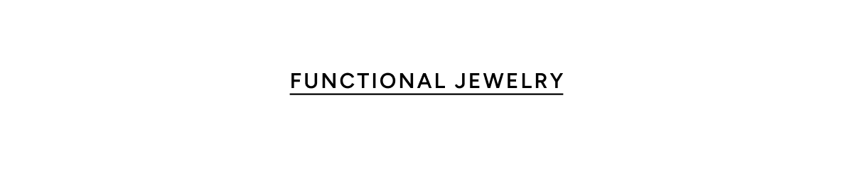 Functional Jewellery
