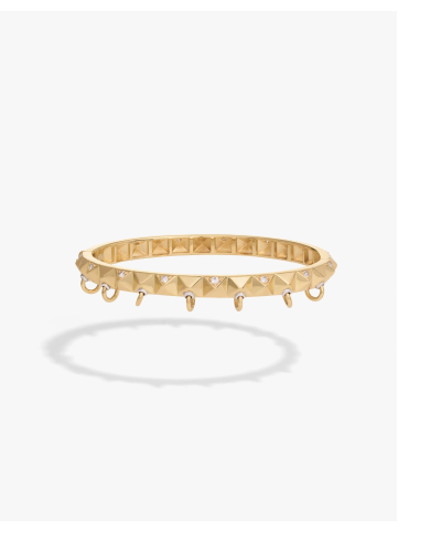 Sapphire Armor Hinge Cuff