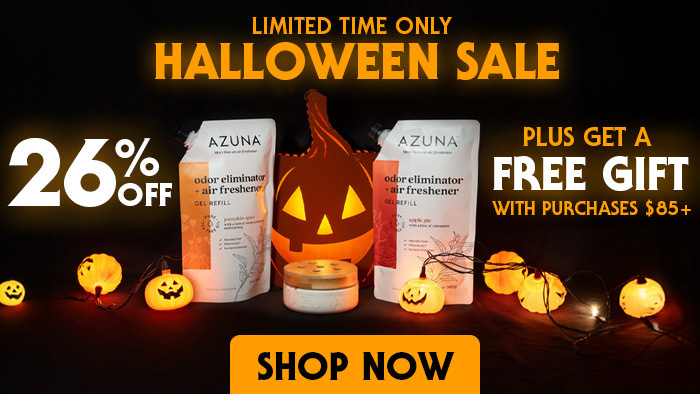 Limited Time Only Halloween Sale. 26% off. Plus get a free gift with purchases $85+