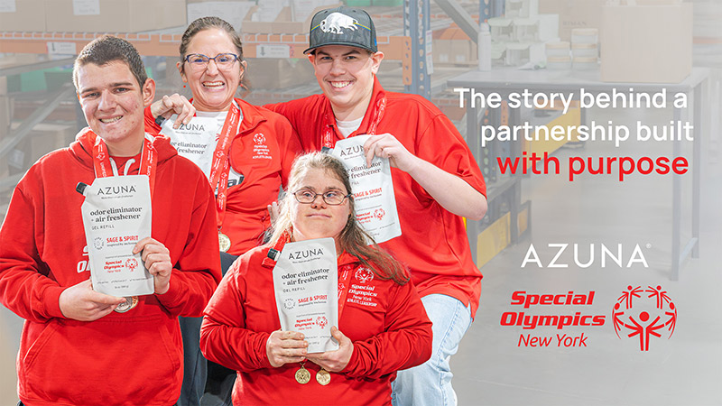 The story behind a partnership build with purpose. Azuna x Special Olympics NY