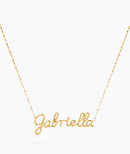 Signature Name Necklace