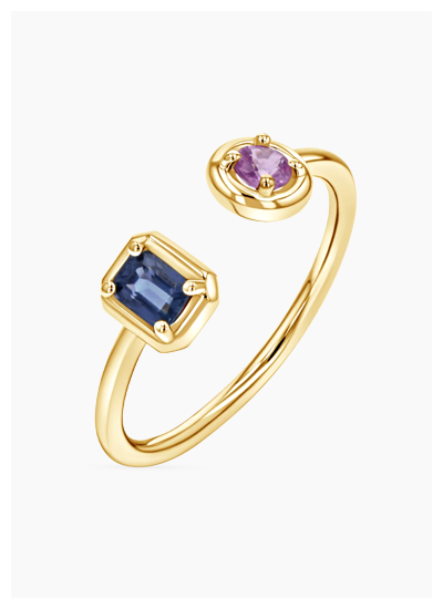 Custom Sapphire Wrap Ring