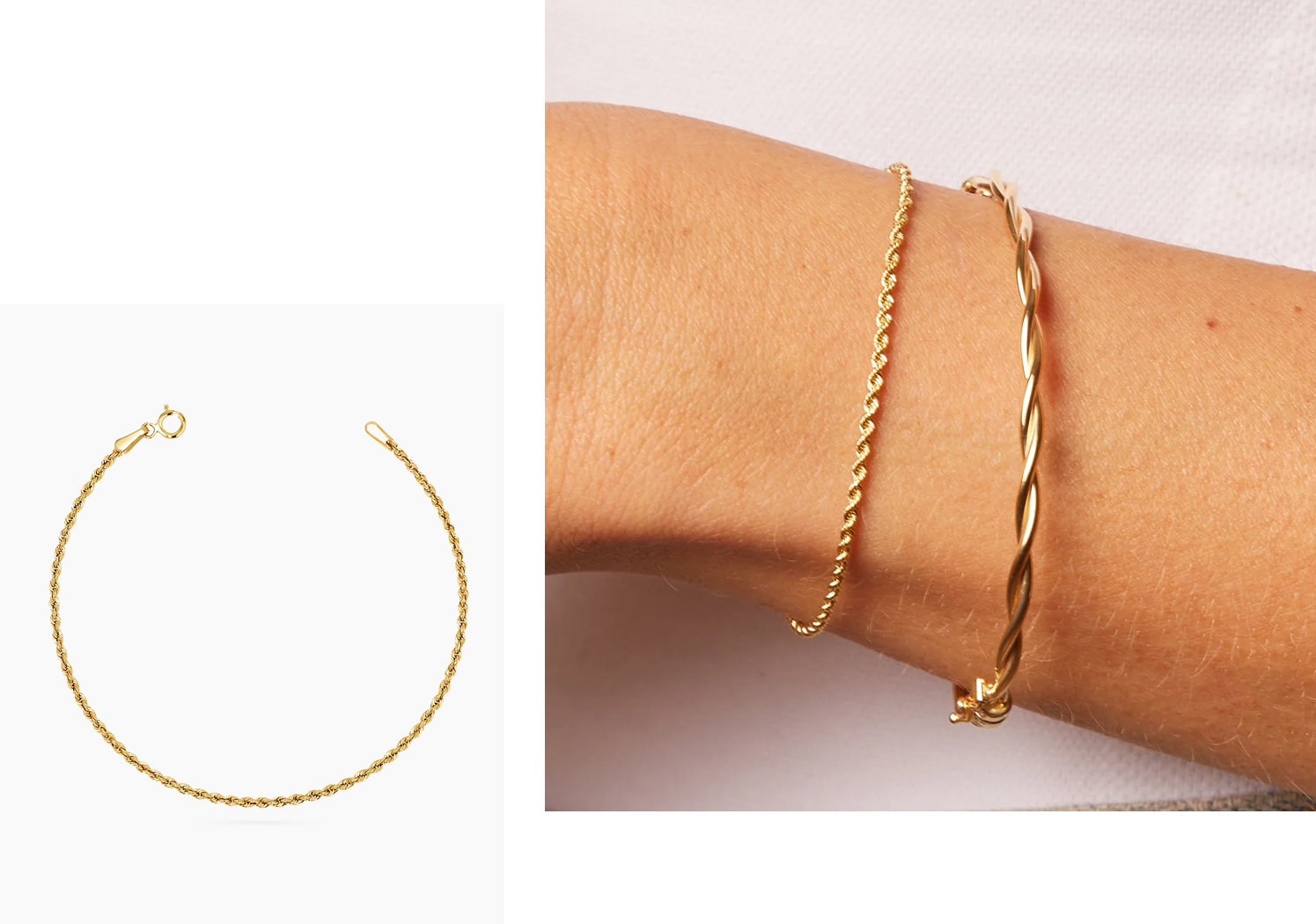 Dainty Rope Chain Bracelet